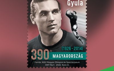 GROSICS GYULA EMLÉKBÉLYEG